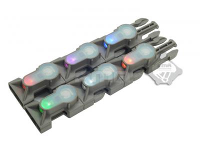 FMA Mil-Spec Side Release Buckle Strobe Light Red light tb902
